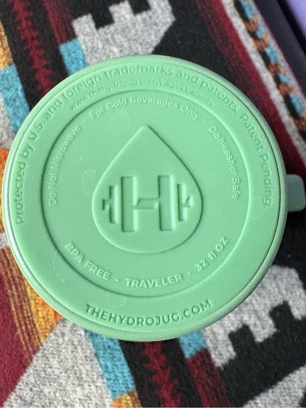 HydroJug 32oz Traveler - Sage Green - Picture 4 of 4